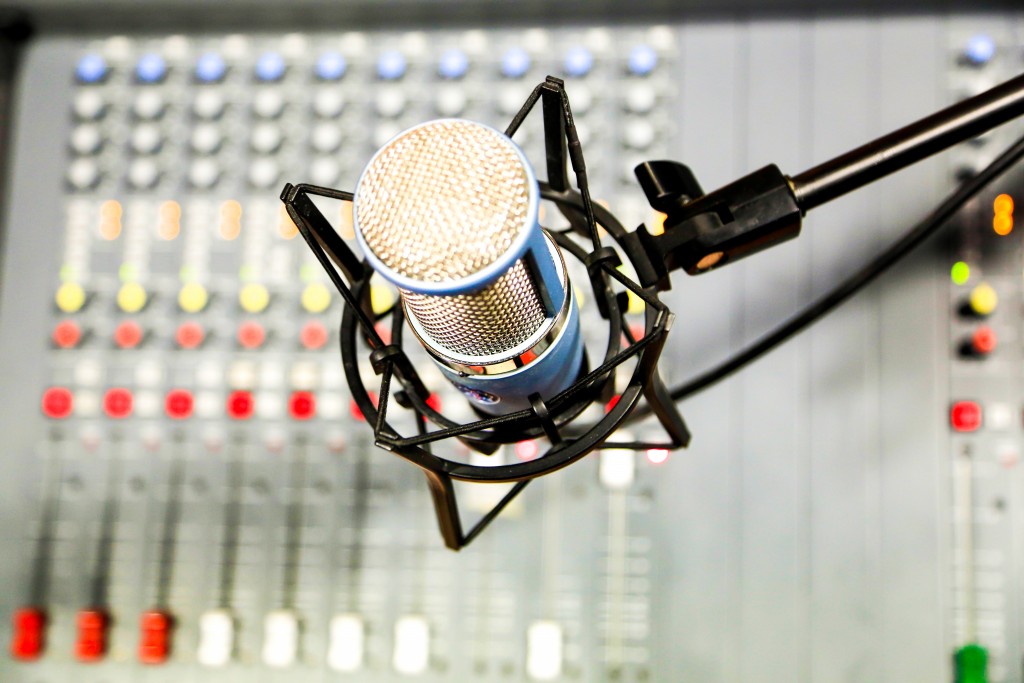 Radio mixer panel
